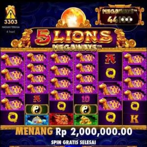 Jutawan Menaklukkan Lima Singa